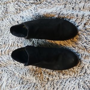 Suede boots (wide)